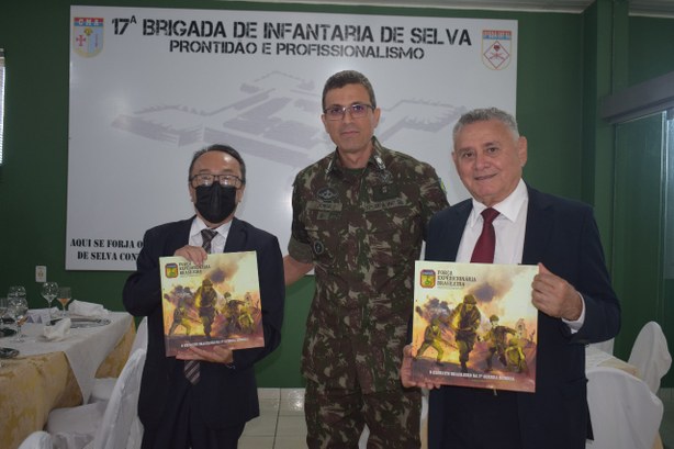 O presidente do Tribunal Regional Eleitoral de Rondônia, Kiyochi Mori, também participou do enco...