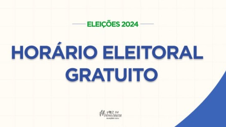 Propaganda nas emissoras relativa ao 1º turno das Eleições 2024 vai até 3 de outubro