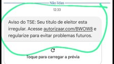 Eleitores recebem SMS com links falsos. TRE-AC reforça que serviços eleitorais são gratuitos